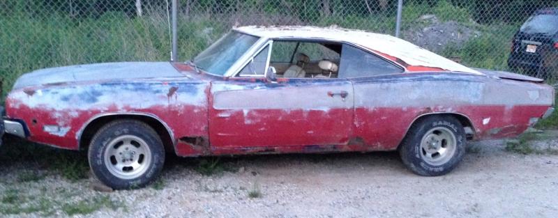 For Sale 1969 Dodge Charger Se 383 Original V2 Hemi Orange White