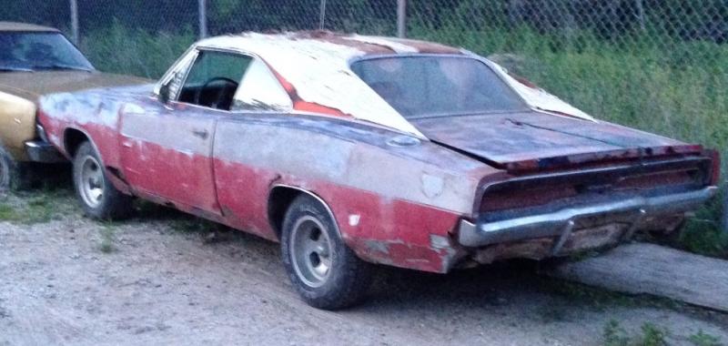 For Sale 1969 Dodge Charger Se 383 Original V2 Hemi Orange White