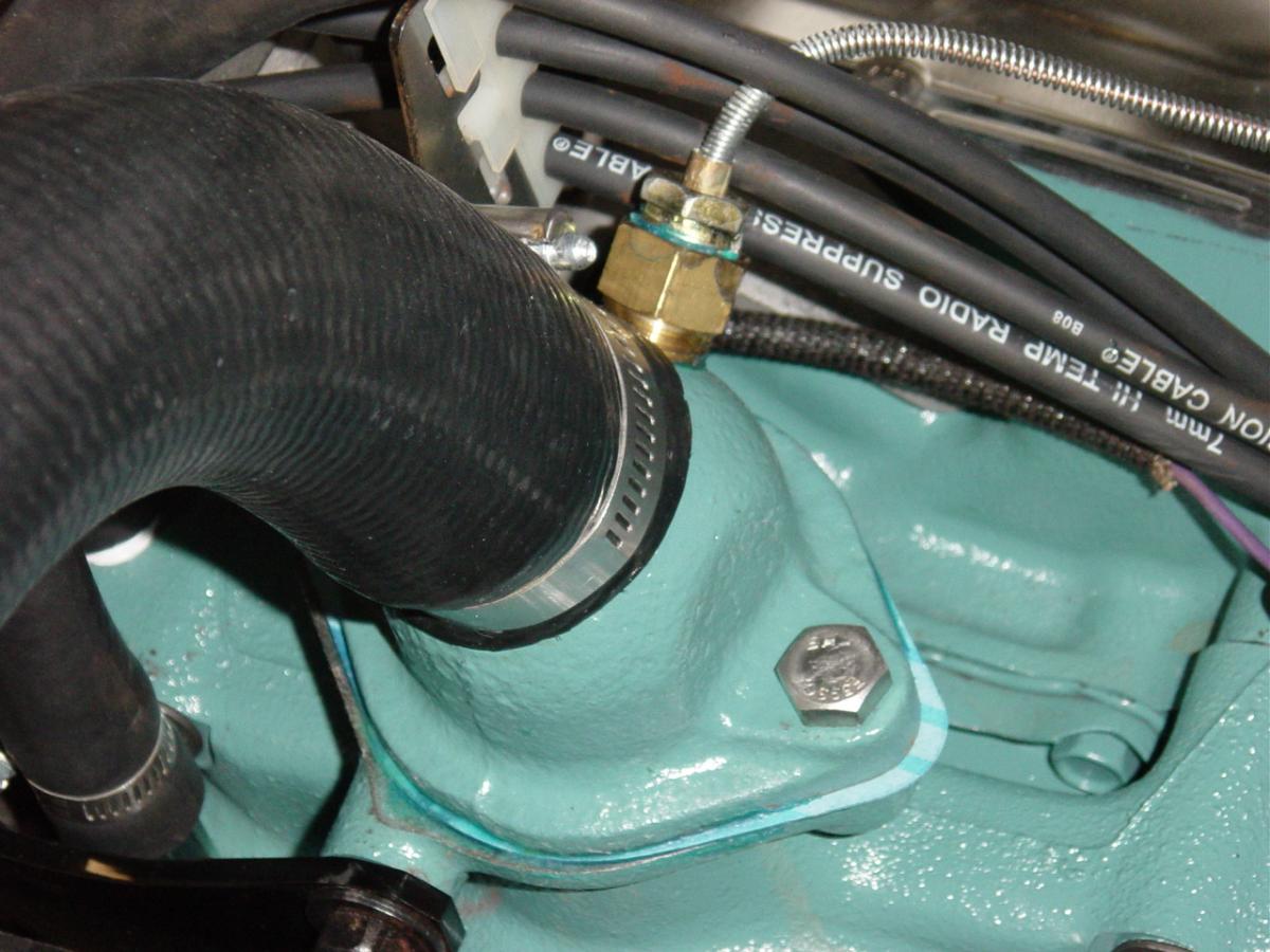 Big Block Temp Sensor Install For B Bodies Only Classic Mopar Forum