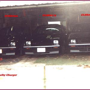 1987 Dodge Shelby GLHS x3