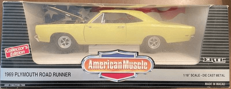 FOR SALE Die Cast 1 18 ERTL Muscle Car Models For Sale For B