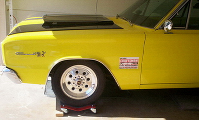 1966 Coronet 500 - on wheel dollies - Nov 2008 #2.jpg