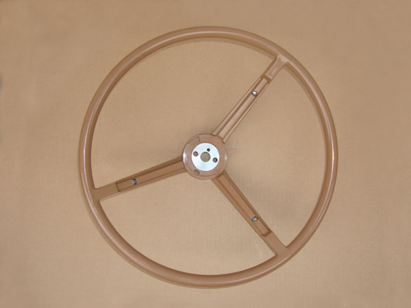 1967-69 A, B, C-Body 3 spoke steering wheel - tan #2.jpg