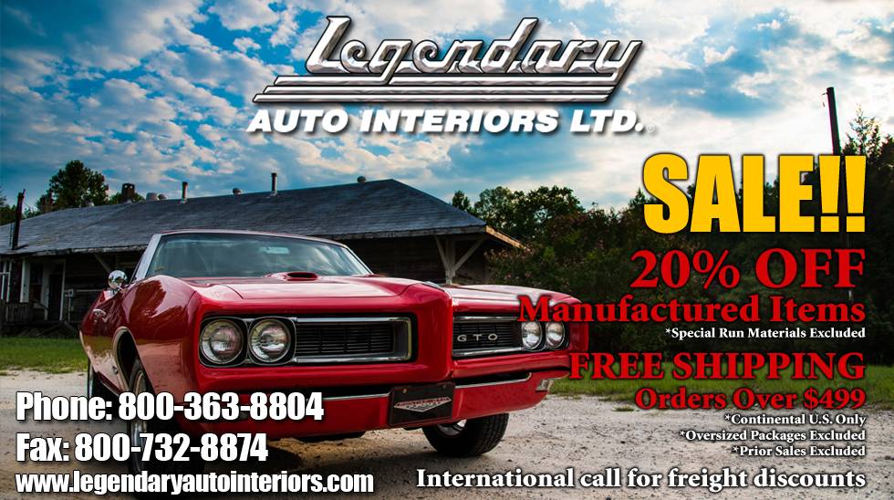 Legendary Auto Interiors Sale Page 2 For B Bodies Only