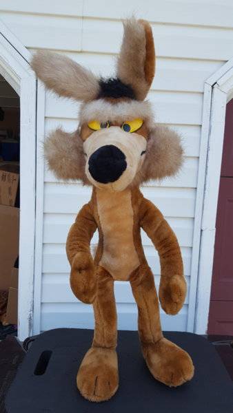 wile e coyote doll