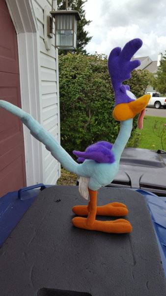 giant road runner plush