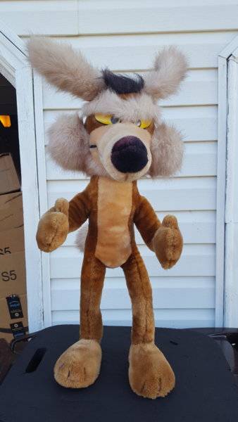 wile e coyote doll