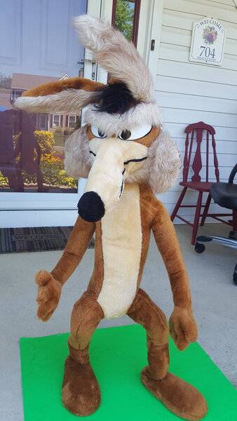 coyote stuffed