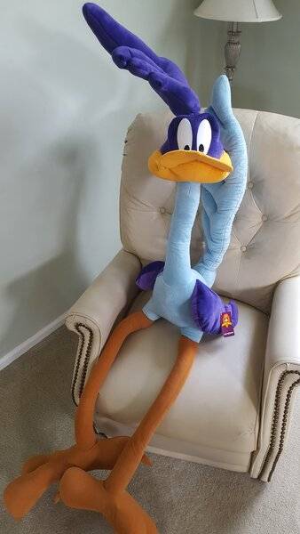giant road runner plush