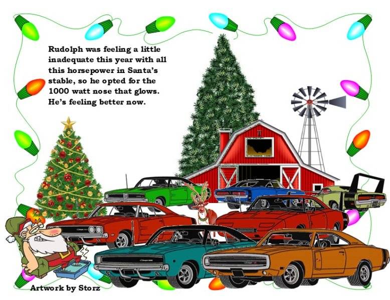 2023 1968 thru 1970 chargers with pooped santa & rudolph.jpg