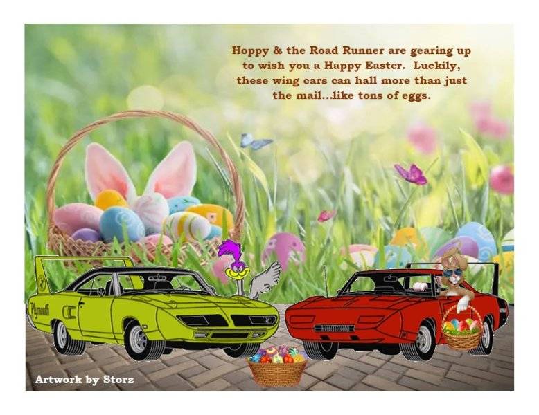 2025 SUPERBIRD & DAYTONA WITH HOPPY THE EASTER BUNNY DRIVER.jpg