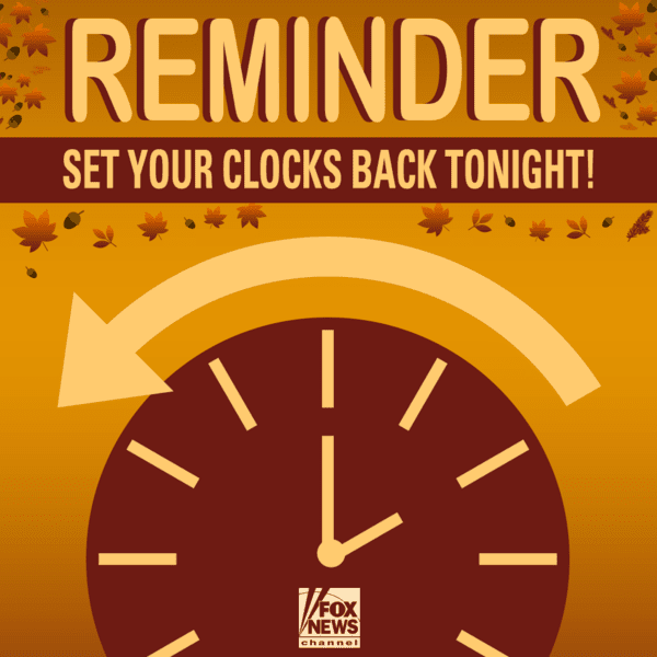 Remember To Set Your Clocks Back Tonight! For B Bodies Only Classic