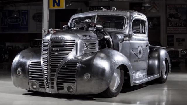 39 Plymouth PU with 7 cylinder Jacobs Radial Engine #1.jpg