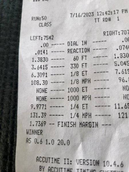 TF 270 512 dragstrip results. | For B Bodies Only Classic Mopar Forum
