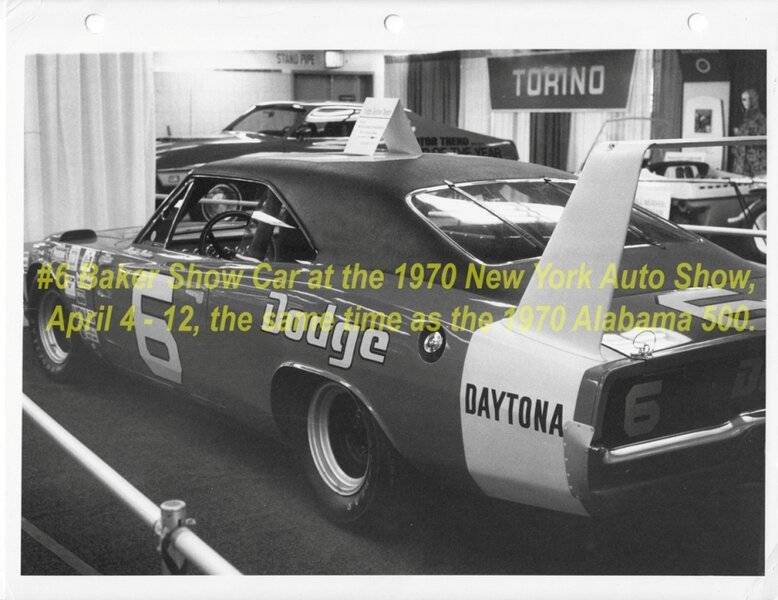 5  new york auto show april 4 to 12 1970 cottonowens.com owens #6 buddy  dodge  daytona 1969.jpg
