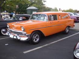 56 210 Sedan Delivery Hollywood Knights Newbomb Turk's The pie-wagon front.jpg