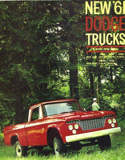 61 W-100 Dodge trucks Advert. #1 Power Wagon W series.jpg