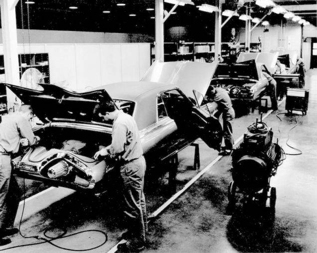 63 Chrysler Ghia Turbine Fury Assembly Line 1963 #2.jpg