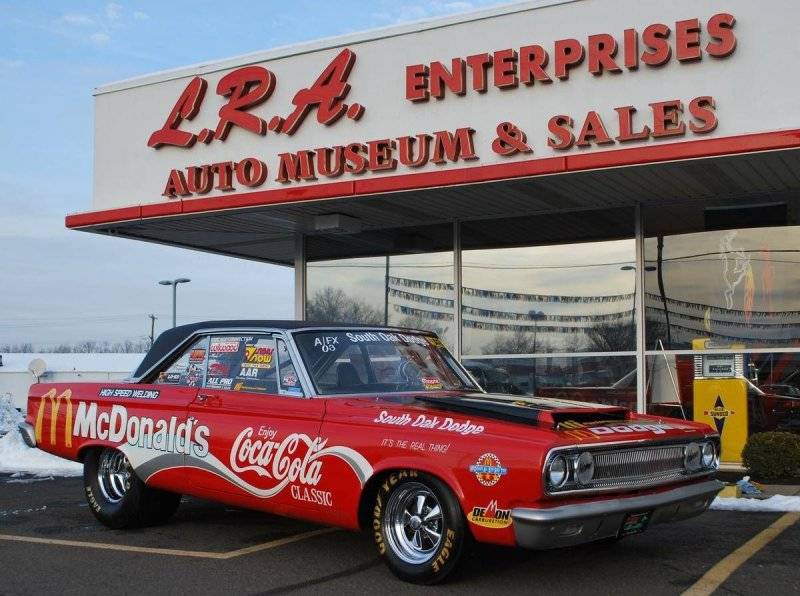 65 Coronet A-FX Org. Penny Pincher now Coca Cola sponsor on the doors.jpg