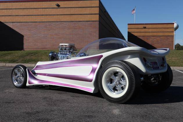 65 Ed Big Daddy Roth's Road Agent Bubble show car rear.jpg