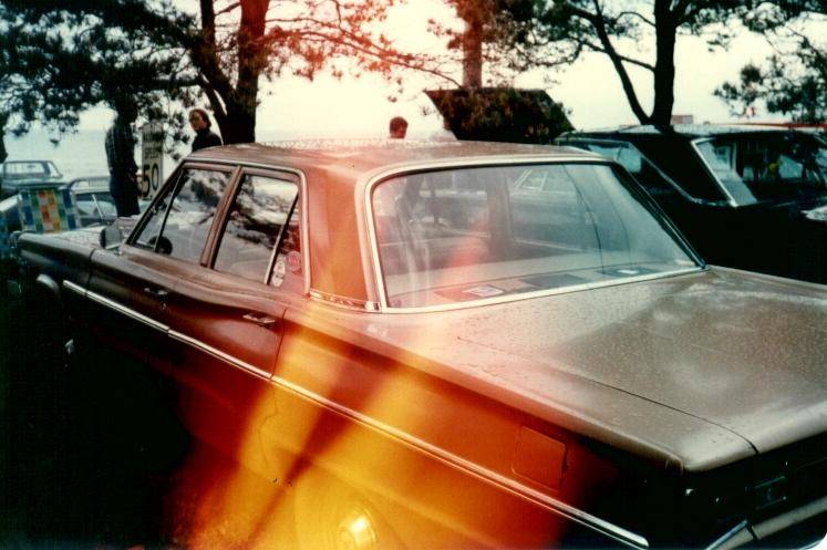 66 Coronet 4 Door - Three Quarter Shot - Sauble Beach 1980.jpg