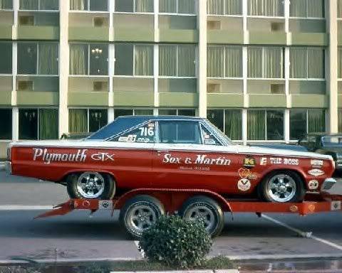 67 GTX Hemi Sox & Martin on trailer @ hotel.jpg