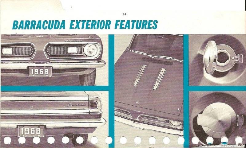 68 Barracuda data book 340-383 Hood Exterior features.jpg