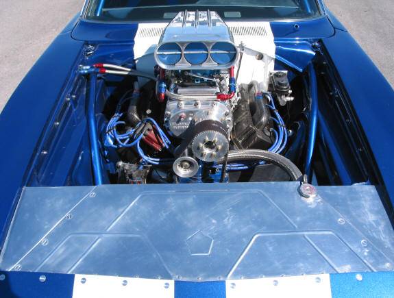 68 Charger Daytona Clone Ron Jenkins Magnum Force Racing Blown Hemi engine.jpg