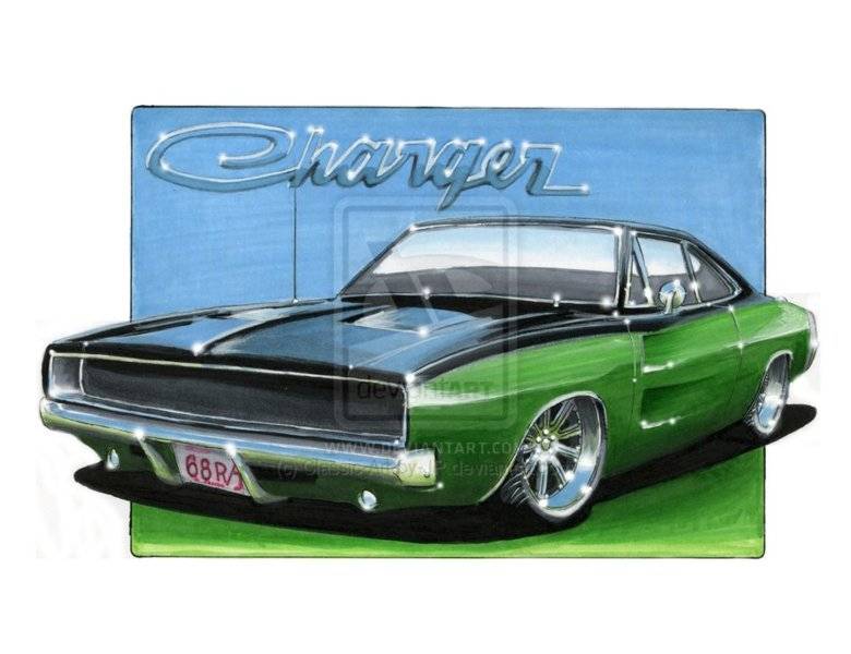 68 Charger RT Pro-Touring Rendering green.jpg