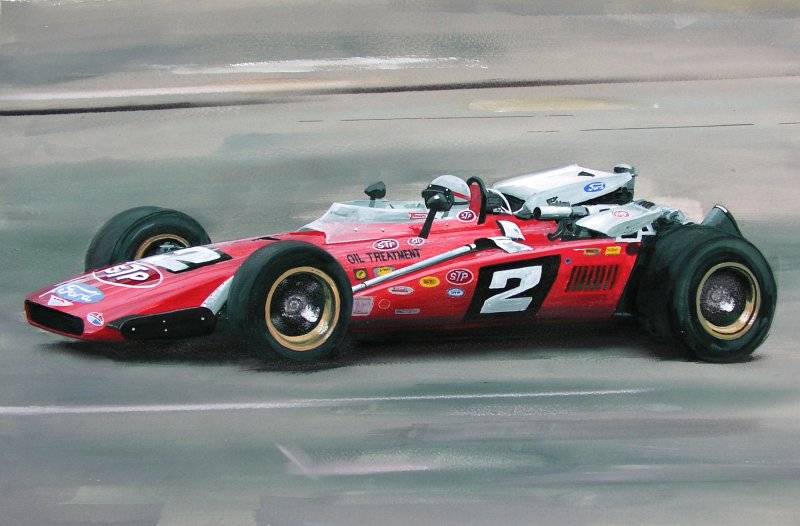 69 Indy Mario Andreti #2 Andy Granetalli STP car Indy winner #2.jpg