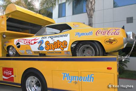 70 Cuda FC Don Prudomme Snake HOT WHEELS #4 car & Hauler.jpg