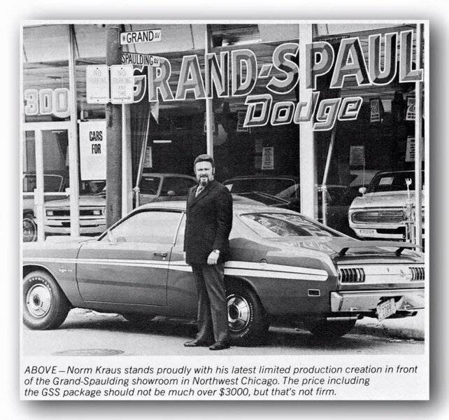 70 Demon GSS Grand Spaulding Dodge Advert. #1 Mr. Norman Kraus.jpg