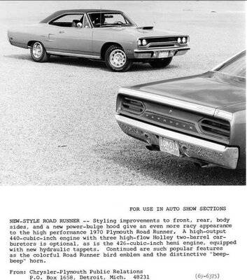 70 Roadrunner Advert. #1 Press release promotional.jpg