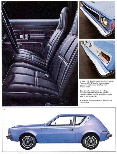 73 AMC Gremlin X Levi Edition Advert. #1.jpg