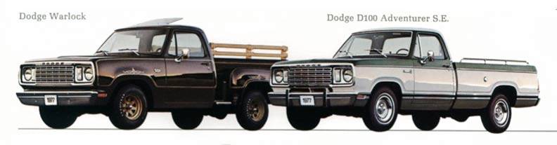 77 D-150 Dodge Warlock advert. #1.jpg