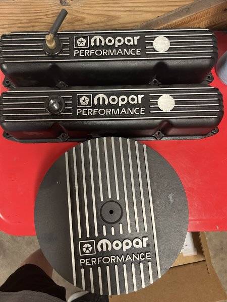FOR SALE BB Mopar Performance valve covers For B Bodies Only