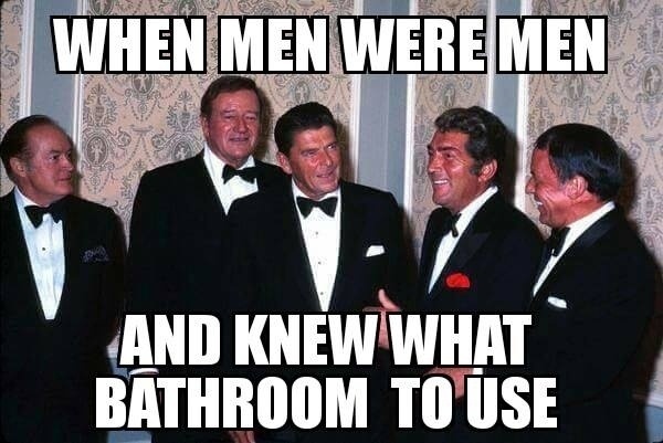 America When Men Were Men Knew what bathrooms to use.jpg