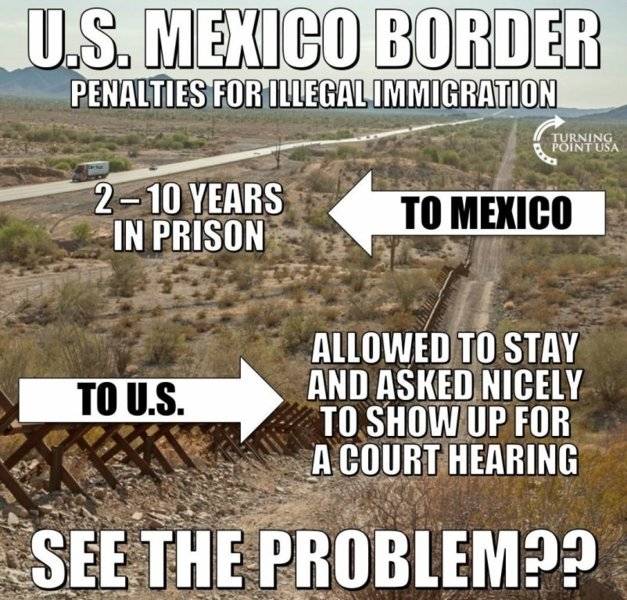 American borders 10 years Illegal intrance to Mexico we catch-release see the Problem.jpg