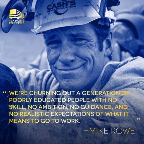 American Mike Rowe on young folks he's not actually endorcing the Tea Party but condones it.jpg