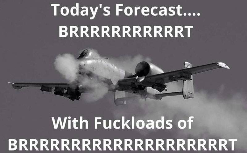 American Military A-10 Warthog Iran todays forecast BRRRRT with fuckloads BRRRRRT.jpg