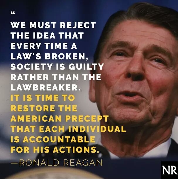 American Ronald Reagan great quote about personal accountability.jpg