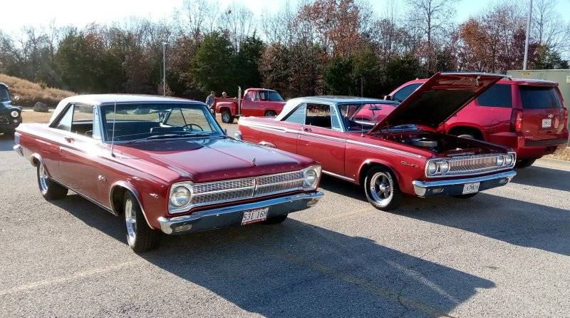 Bill's '65 Plymouth Satellite & a '65 Dodge Coronet 440 1.jpg