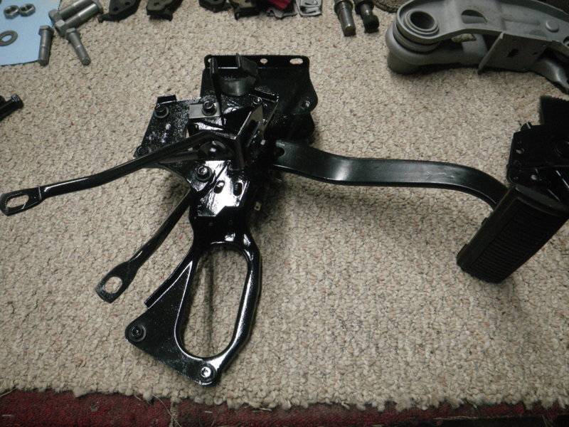 Brake Pedal Assembly in Epoxy 1.JPG