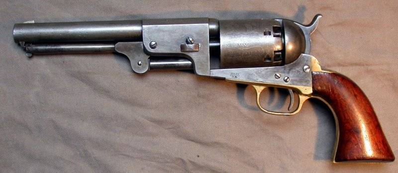 Budnicks Colt .44 Dragoon Single Action Revolver - Modle 1848.jpg