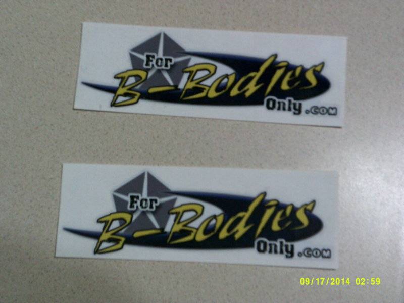 Budnicks Gold Membership FBBO Stickers.JPG