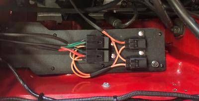 Headlight relays on a car with concealed headlights | For B Bodies Only