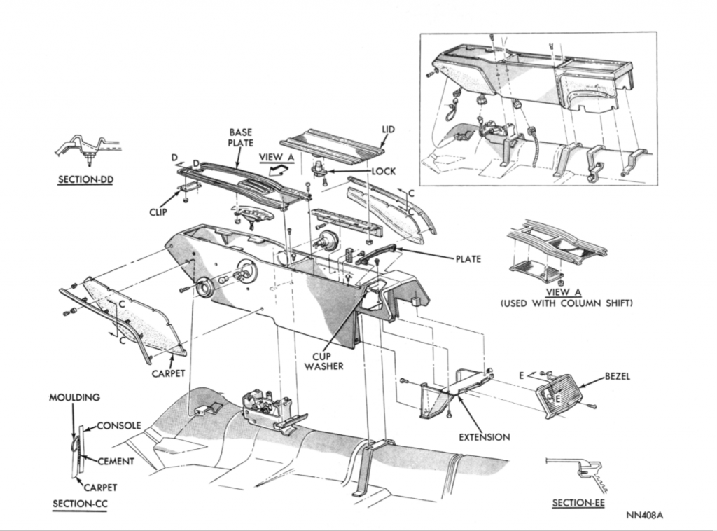 Console Installation | For B Bodies Only Classic Mopar Forum