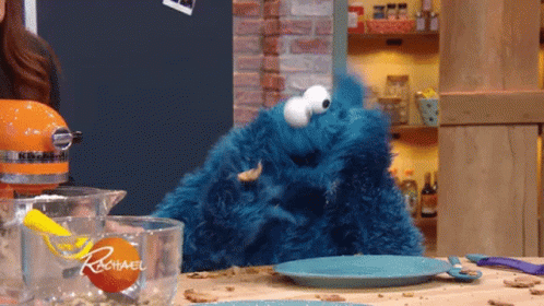 Cookie Cookie Monster GIF - Cookie Cookie Monster Eat - Discover & Share GIFs.gif