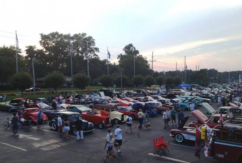 crystal point yacht club car show