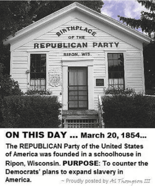 D) KKK -Republican Party March 20th 1854 to combat D) expanding slavery-.png